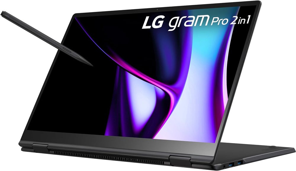 LG Gram Pro 2 in 1 laptop.