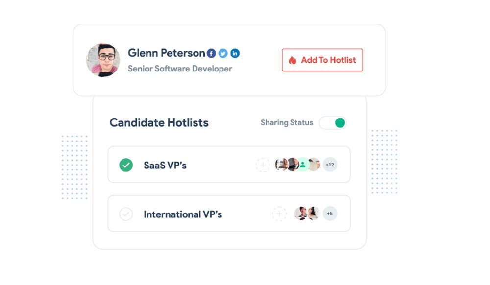 Recruit CRM hotlist feature.