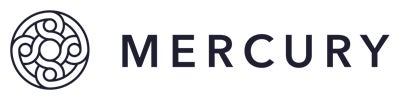 Mercury Bank logo.