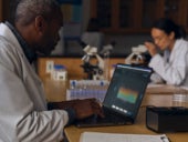 Scientist using the 2024 MacBook Pro with M4 Pro.