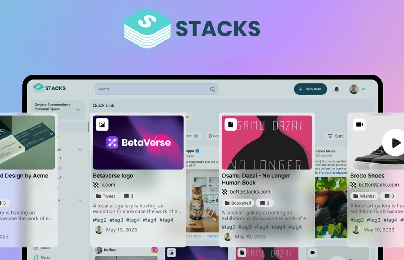 From Bookmarks to Posts—Stacks Keeps Your Digital Life Organized