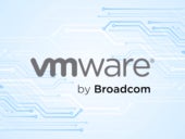 News graphic featuring the logo of VMware.