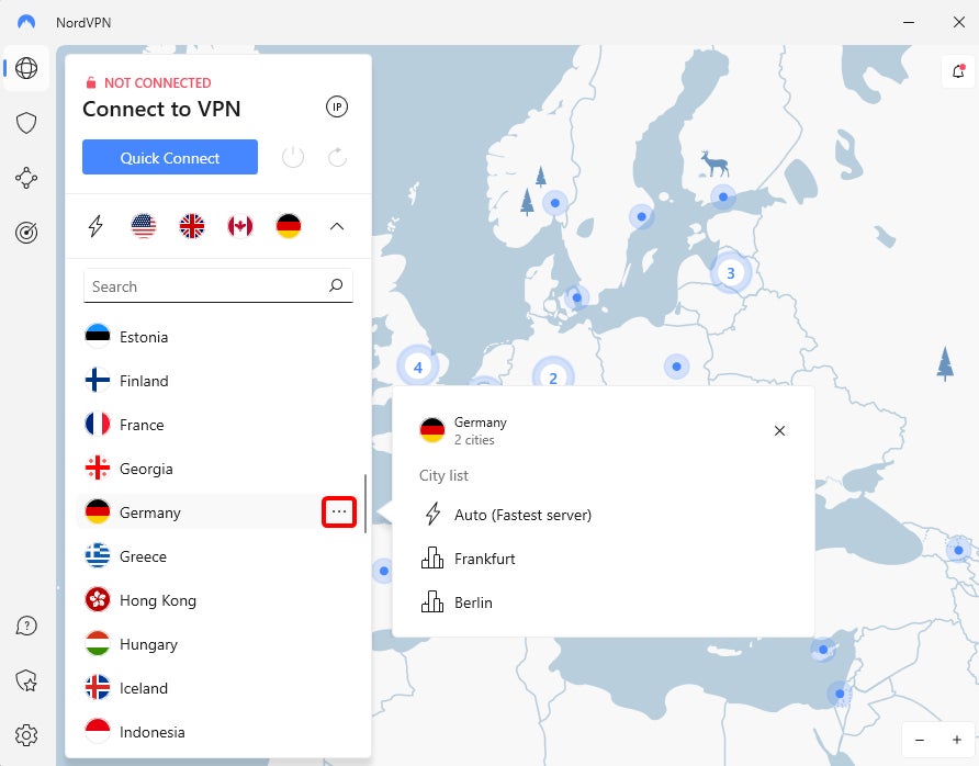 Enabling NordVPN for a safer internet experience.