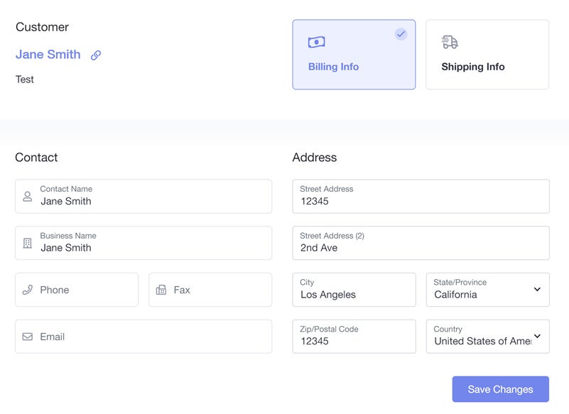 Helcim invoicing tool.