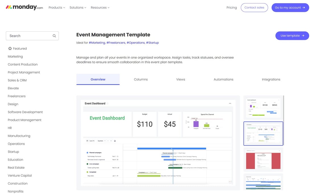 Top 8 Plug-and-Play Event Planning Templates [FREE]