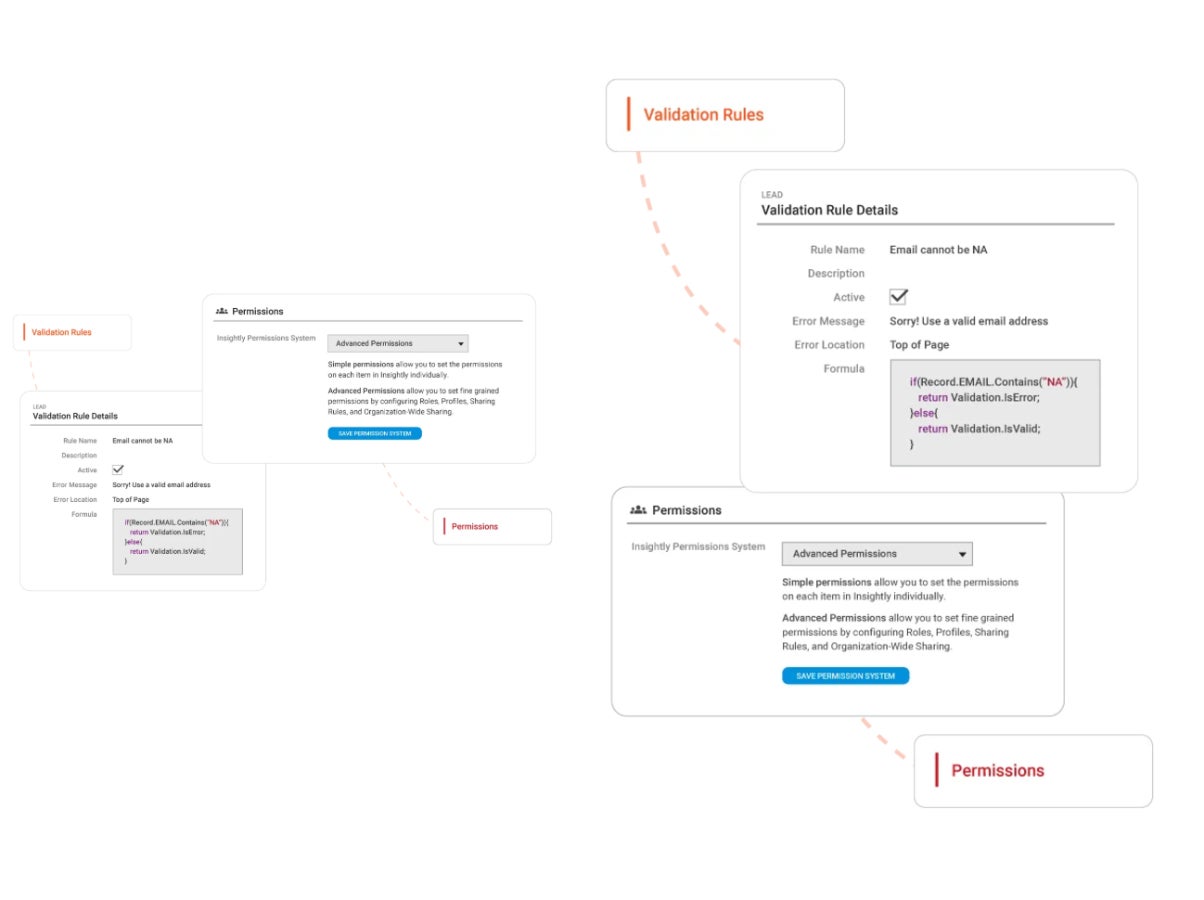 Insightly example collaborative CRM.