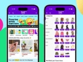 Amazon Haul’s interface is peppered with bright colors and emojis, focusing on pricing deals.