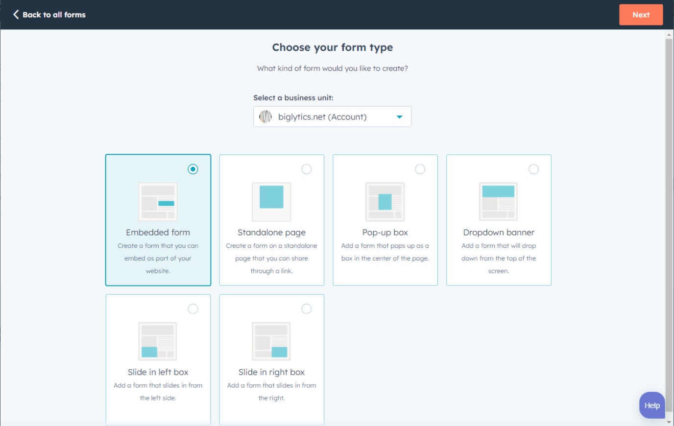 Omnichannel webform sample.