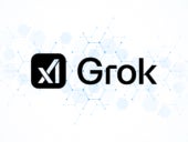 News graphic featuring the logo of Grok.