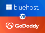 BlueHost vs GoDaddy featured image.