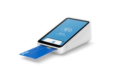 Square POS terminal.