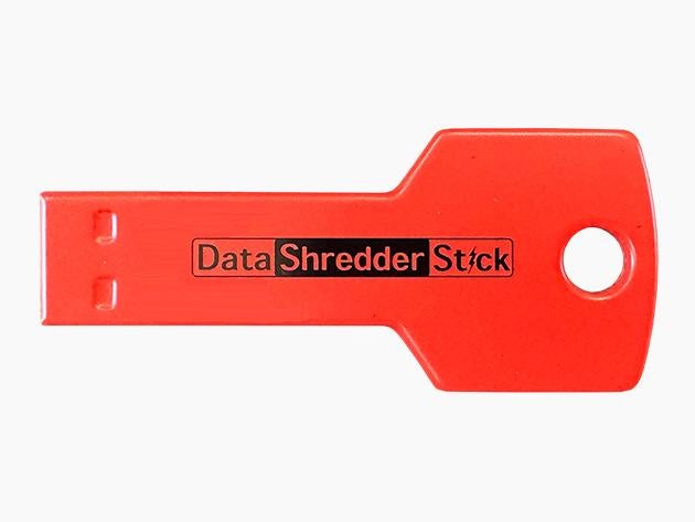 Data Shredder Stick Secure Data Wiping Tool for Windows.