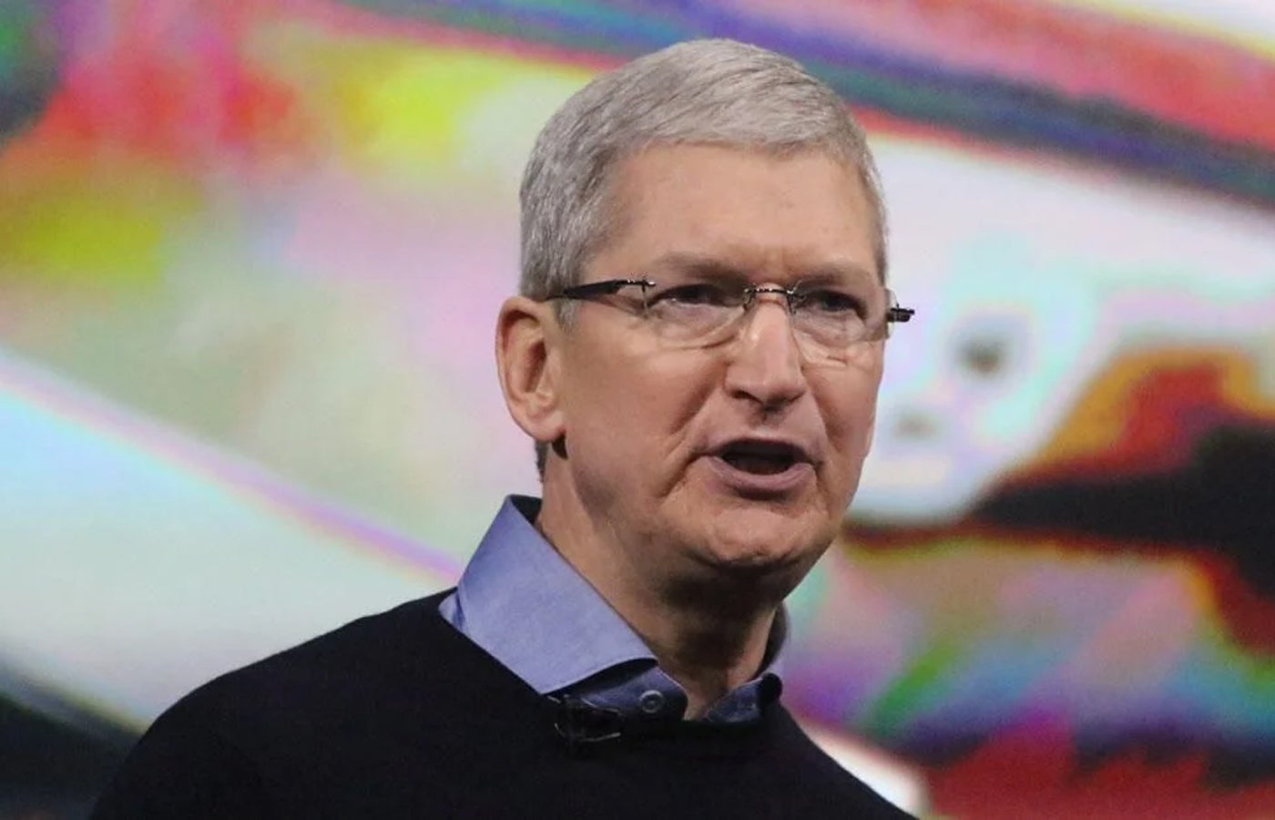 Photo of Tim Cook.