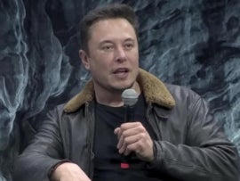 Photo of Elon Musk.
