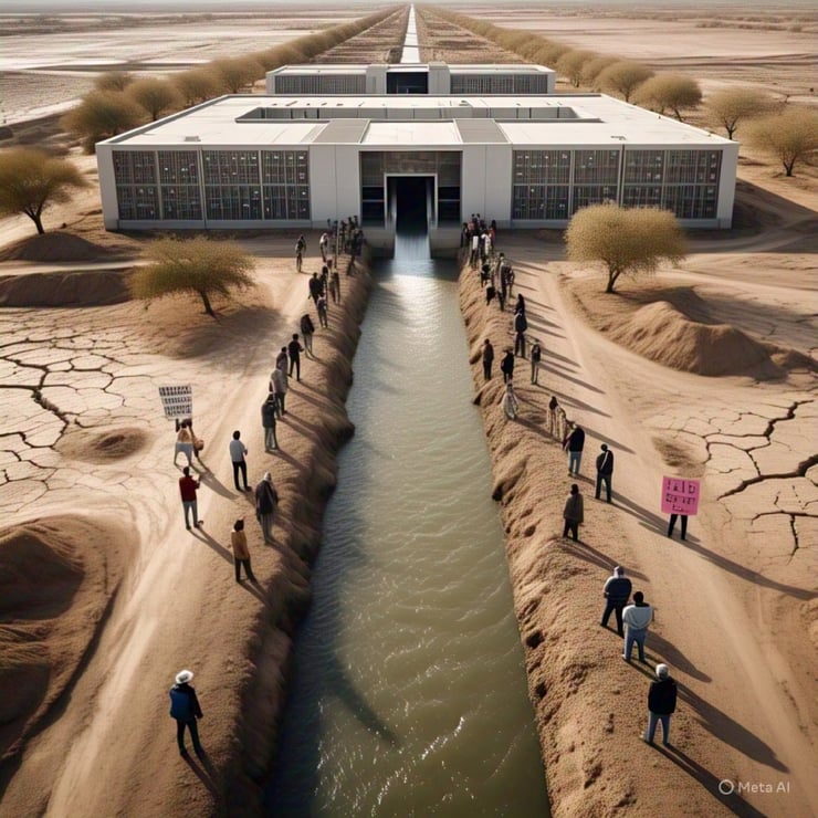 AI Data Centers Boom is Draining Water From Drought-Prone Areas