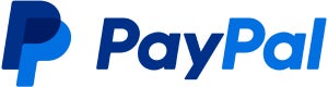 PayPal logo.