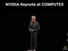 NVIDIA Keynote speaker at COMPUTEX.