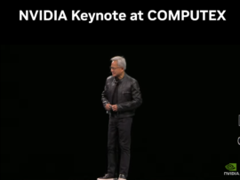 NVIDIA Keynote speaker at COMPUTEX.