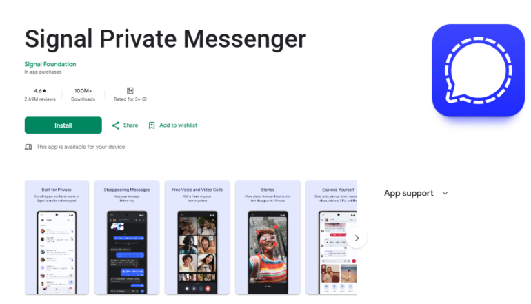 Signal Messenger app icon