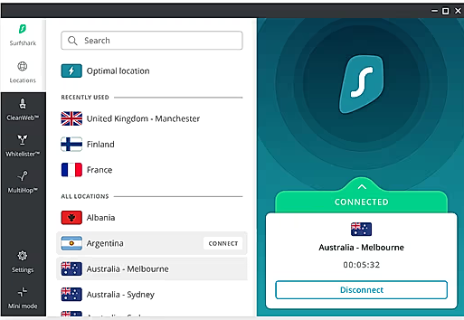 Surfshark provides privacy across the world