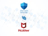 Microsoft Defender vs McAfee featured image.