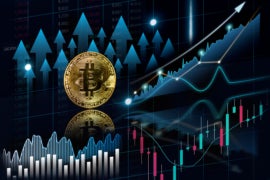 Infographic for trading and investment in bitcoin.