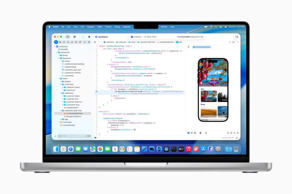 Apple Unveils Unified Design Language and Built-In AI Tools for Developers at WWDC