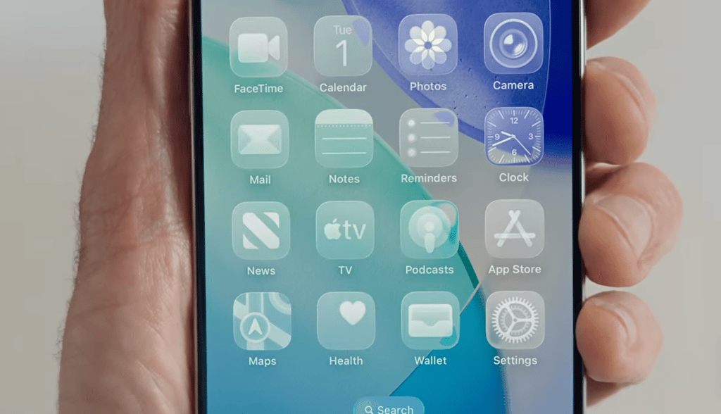 Apple Unveils Liquid Glass OS Design at WWDC 2025 With Reflective, Transparent Aesthetic