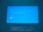 Photo of Microsoft's Blue Screen of Death error.