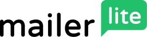 Logo MailerLite Mailerite logo.
