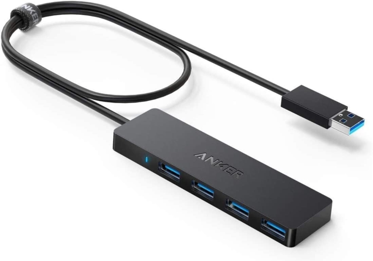 Anker 4-Port USB 3.0 Hub.
