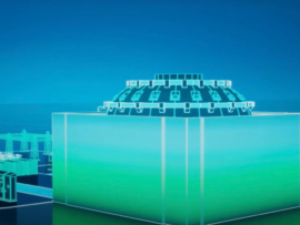 Screenshot of Google's video about its fusion-powered future.