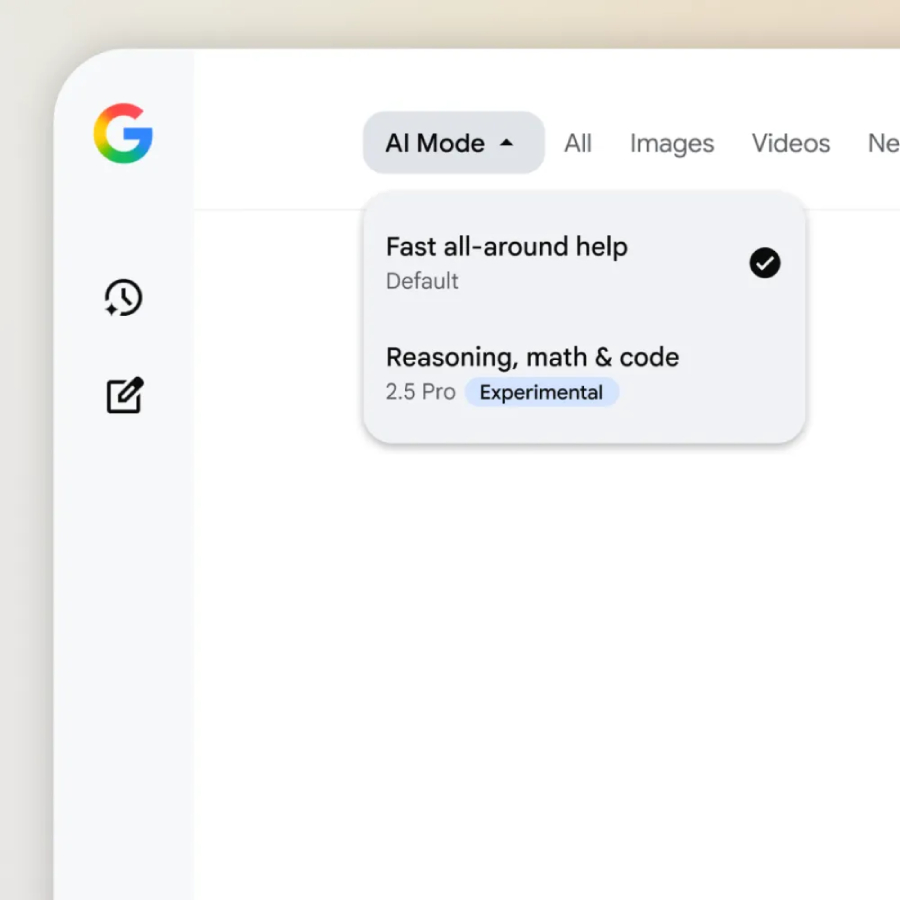 Google Gemini Reasoning Mode.