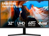Samsung 32" ViewFinity UJ59 4K UHD Monitor.