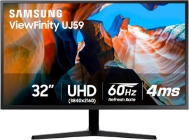 Samsung 32" ViewFinity UJ59 4K UHD Monitor.