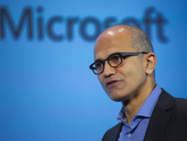Satya Nadella of Microsoft.