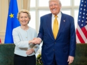 US President Donald Trump and European Commission President Ursula von der Leyen