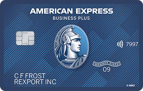The Blue Business® Plus Credit Card from American Express.