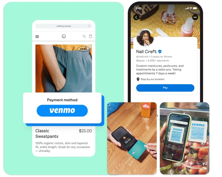 Venmo User Link Example PayPal vs Venmo for Business