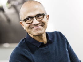 Satya Nadella is Chairman and Chief Executive Officer of Microsoft.