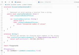 A screenshot of Xcode 26 as simulated during WWDC25.