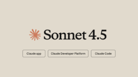 Logo for Anthropic's Claude Sonnet 4.5.