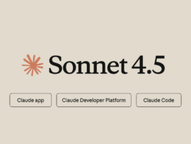 Logo for Anthropic's Claude Sonnet 4.5.
