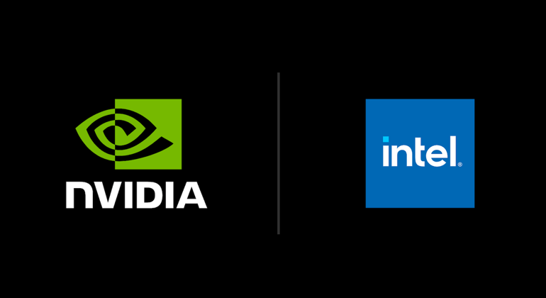 Nvidia Just Made A $5 Billion Bet On Intel. Here’s Why It Matters Nvidia and Intel company logo.