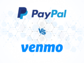 PayPal vs Venmo company logo.