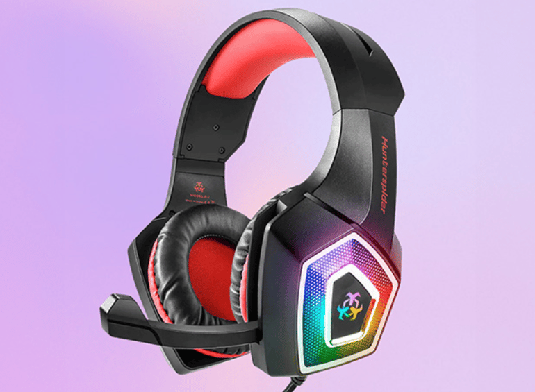 Dragon G3X Ultra Flexible Wired Gaming Headset with Mic (Red)