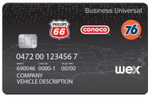 Phillips 66® Conoco® 76® Business Universal Card