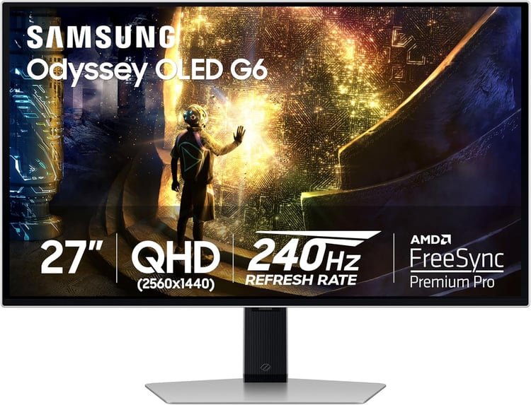 Samsung 27" Odyssey OLED G6.
