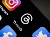 A close up of smartphone social media apps.