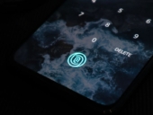 Mobile phone with fingerprint lock